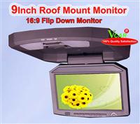 9inch TFT LCD car roof mount monitor