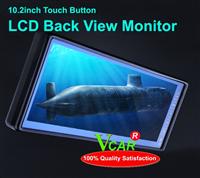 10. 2 Inch Touch Button Lcd Back View Monitor Car Video