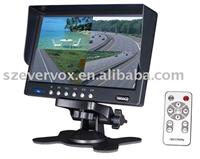 7 Inch Car Video Recorder Monitor with Quad Pictures