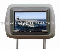 7'' leather headrest monitor for AUDI A6L