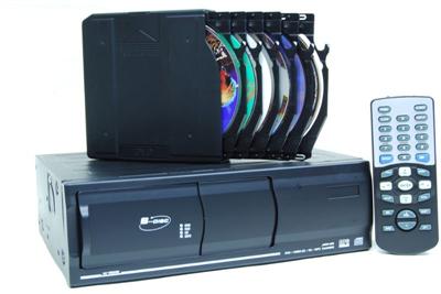 Hot  selling 6 disc dvd changer