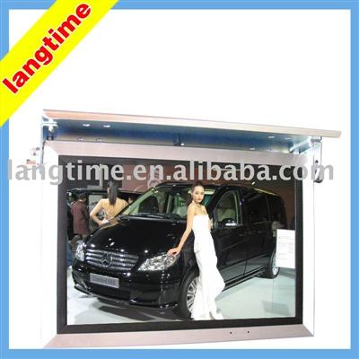 17 inch car roof mount/flip down lcd monitor