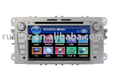 2010 new FORD FOCUS car dvd with camera SD