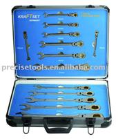 13pcs Universal Ratchet Wrench Set