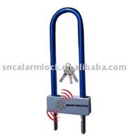 long shackle alarm padlock