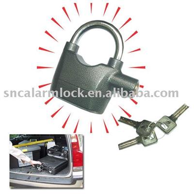alarmed padlock