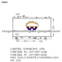 Radiator ZL02-15-200 FS7P-15-200 FS8M-15-200 for MAZDA