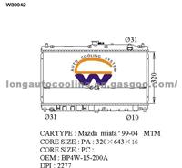 Radiator BP4W-15-200A for MAZDA