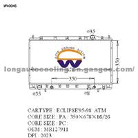 Radiator Mr127911 for Mitsubishi