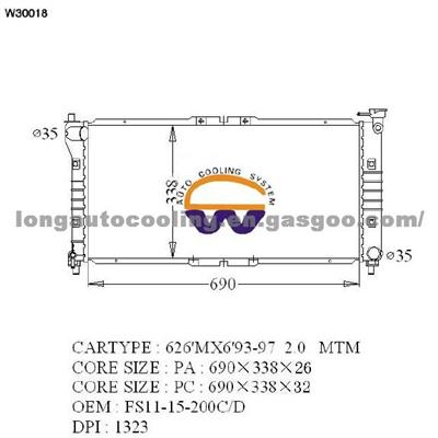 Radiator FS11-15-200D TS16949