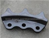 Bulldozer sprocket for Kobelco, Mitsubishi