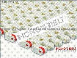 Modular Plastic conveyor belt for CURVE conveying