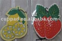 strawberry paper air freshener