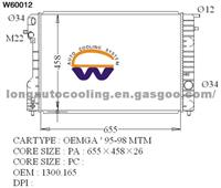 Radiator 1300.165 for OPEL