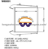 Radiator 1100086 for Scania