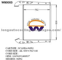 Radiator 1365029/ 1400937 for Scania