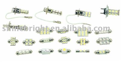 Led car  lamp fog light wedge:9004/9005/9006/H1/H3/H7