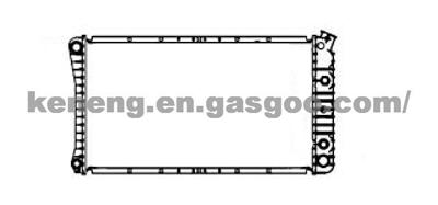 Aluminum Auto Radiator For GMC