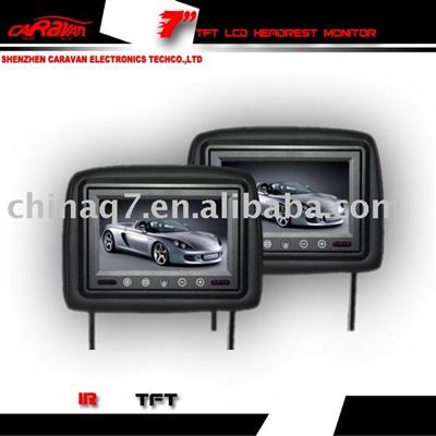 7 Inch Headrest Monitor with Pillow
