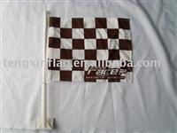 Check Car Flag size:30x45cm