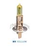 Halogen automotive lamp H1 yellow