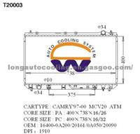 Radiator 16400-0A200/20161/0A050/20090 for TOYOTA