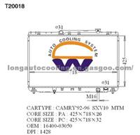 Radiator 16400-03050 for Toyota