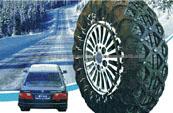 Snow Chain for Auto Tire Model 155r12 , 155/ 65r13