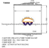 Radiator 1276435/1674635/8112961 for VOLVO