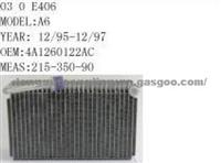 Evaporator 4A1260122AC for AUDI-VW