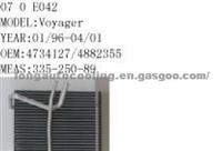 Evaporator 4734127 4882355 for HRYSLER