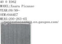 Evaporator 6444E7 for CITROEN