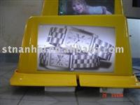 Taxi top sign any color LED light box