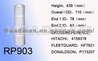 Hitachi 4159319 Hydraulic Oil Filter