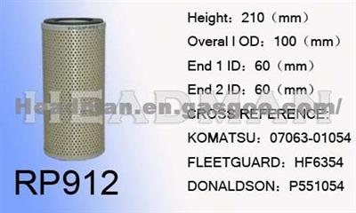 Komatsu 07063-01054 Hydraulic Oil Filter