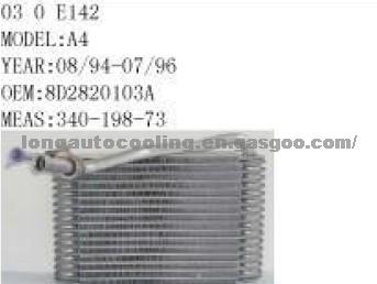 Evaporator 8D2820103A for AUDI-VW