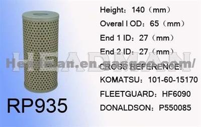 Komatsu 101-60-15170 Hydraulic Oil Filter