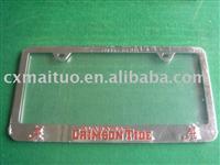 Zinc alloy license plate frame  -5