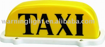 Taxi Light Taxi Lamp Of Yellow, White, Orange