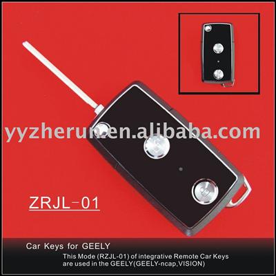 Car keys for GEELY