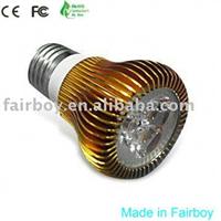 E27 Led Spotlight Aluminum Alloy+glass