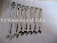 Long Handle Glossy Combination Wrenth