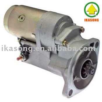 STARTER MOTOR OF ISUZU C-240 DIESEL ENGINE USED ON HYSTER LIFT TRUCK