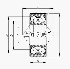 3219 angular contact ball bearing