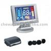 LCD car reversing senor, parking sensor system, reverse sensor