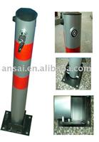 parking post,collapsible bollard, fold down bollard 750*140*140mm