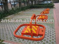 Remote control parking space barrier, parking saver