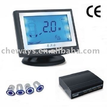 Lcd Display Luminous Parking Sensor , Reverse Sensor