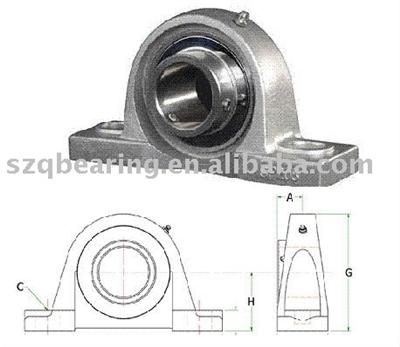 Pillow block bearing metallurgy