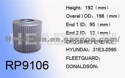 Hyundai Copper Mesh Filter 31e3-0595